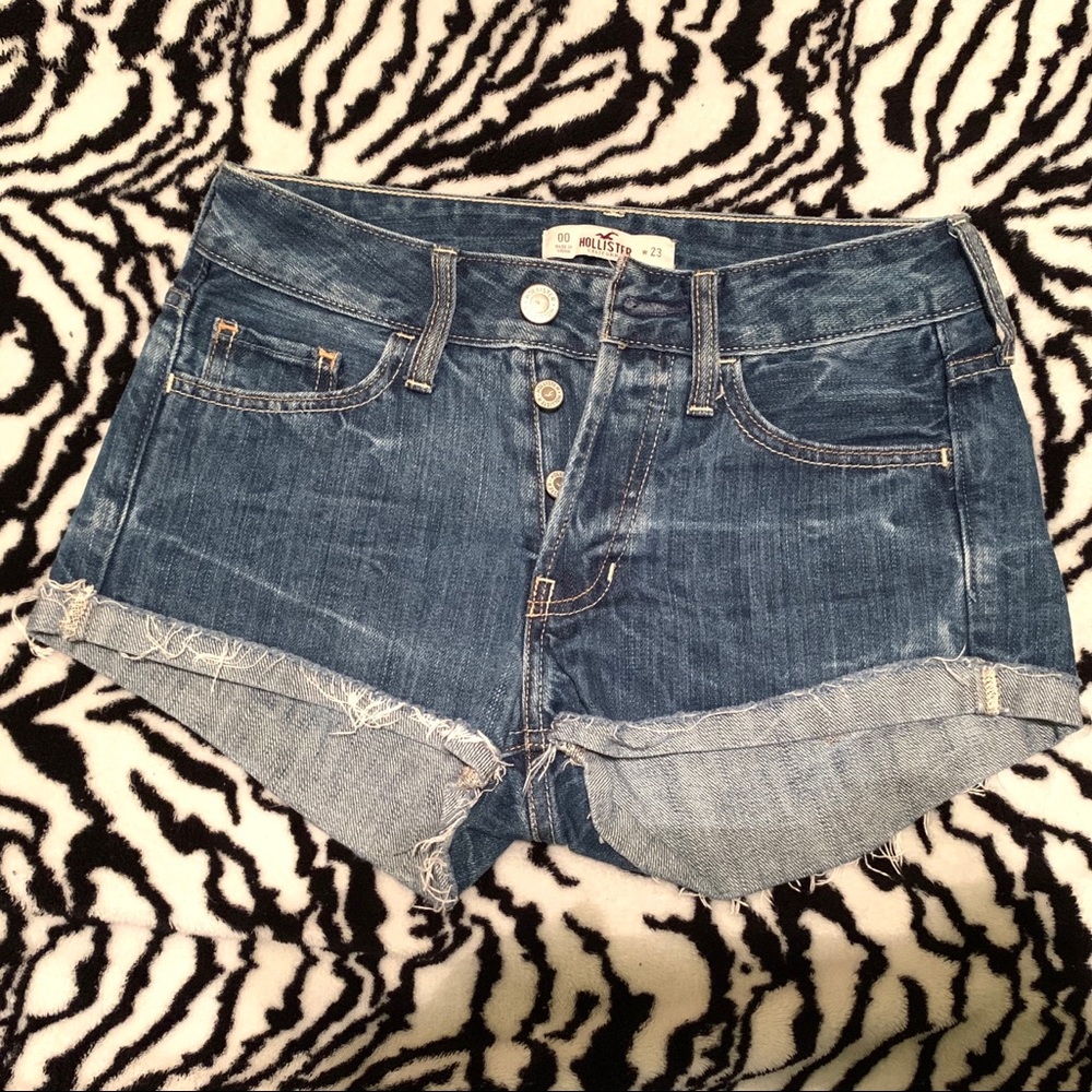 Denim Hollister Shorts